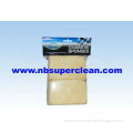Auto care super soft pure leather genuine chamois car wash sponge